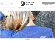 Tablet Screenshot of funcionagora.com